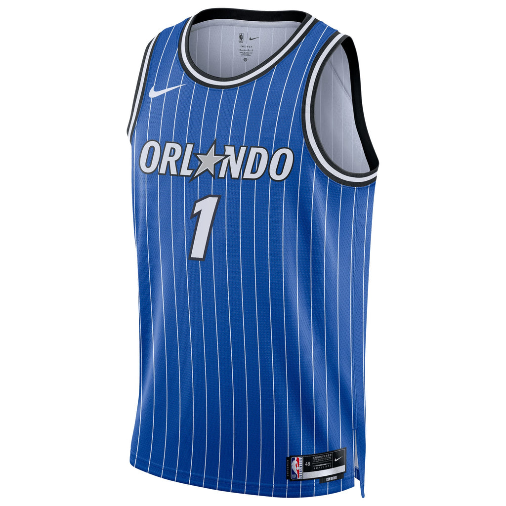 Jonathan Isaac Orlando Magic Icon Edition Replica Swingman Basketball Jersey - Blue - Unisex