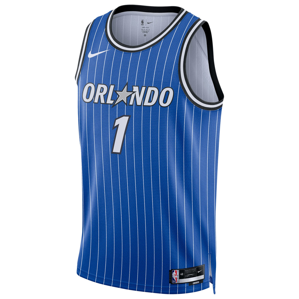 Jonathan Isaac Orlando Magic Icon Edition Replica Swingman Basketball Jersey - Blue - Unisex