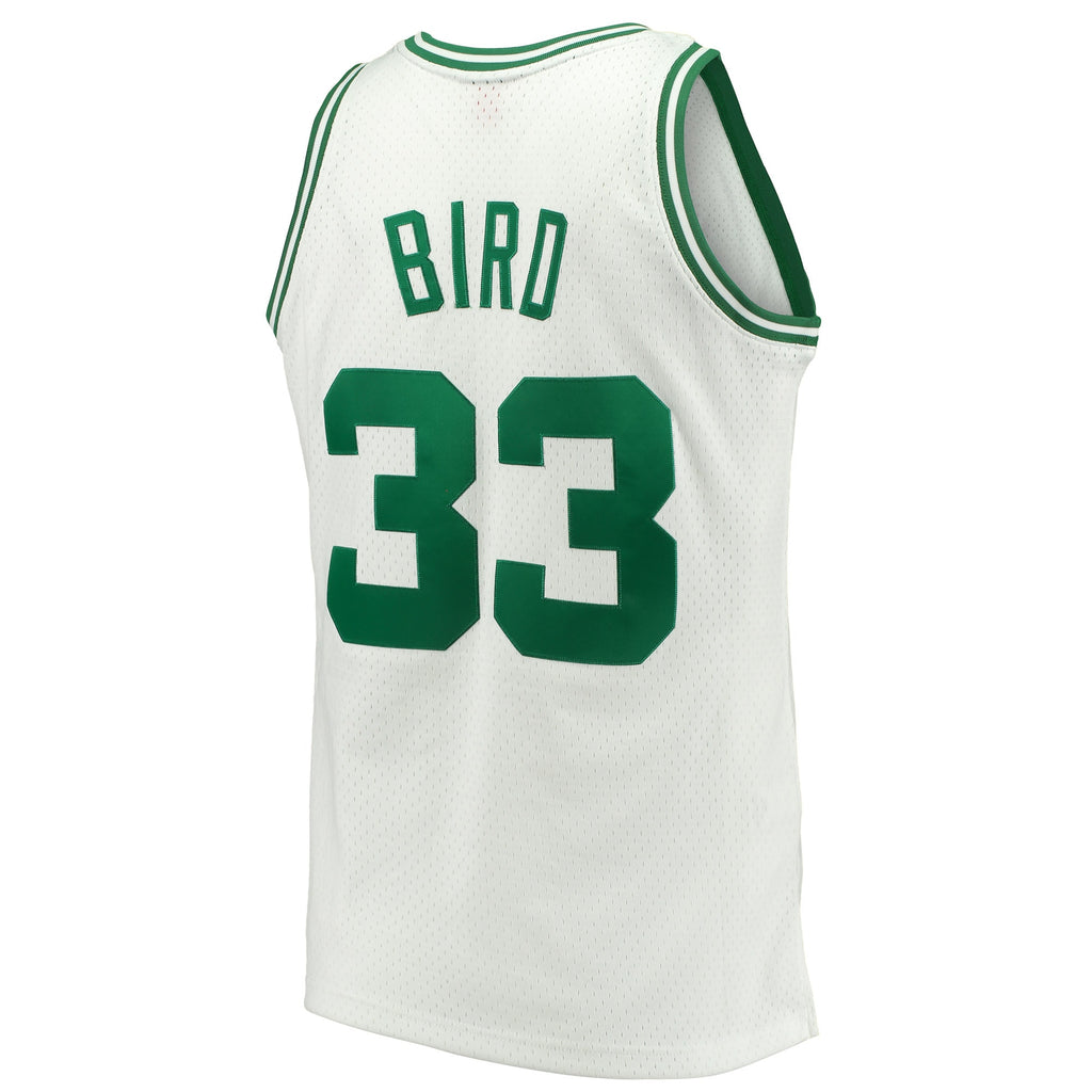 Larry Bird Boston Celtics 1985 - 86 Hardwood Classics Swingman Basketball Jersey - Mens
