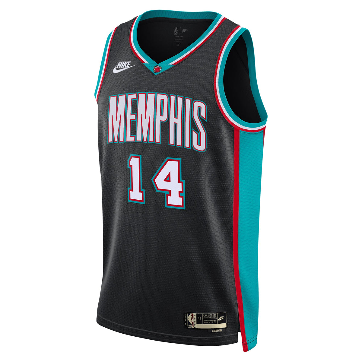 Zach Edey Memphis Grizzlies Classic Edition Basketball Jersey - Black - Unisex