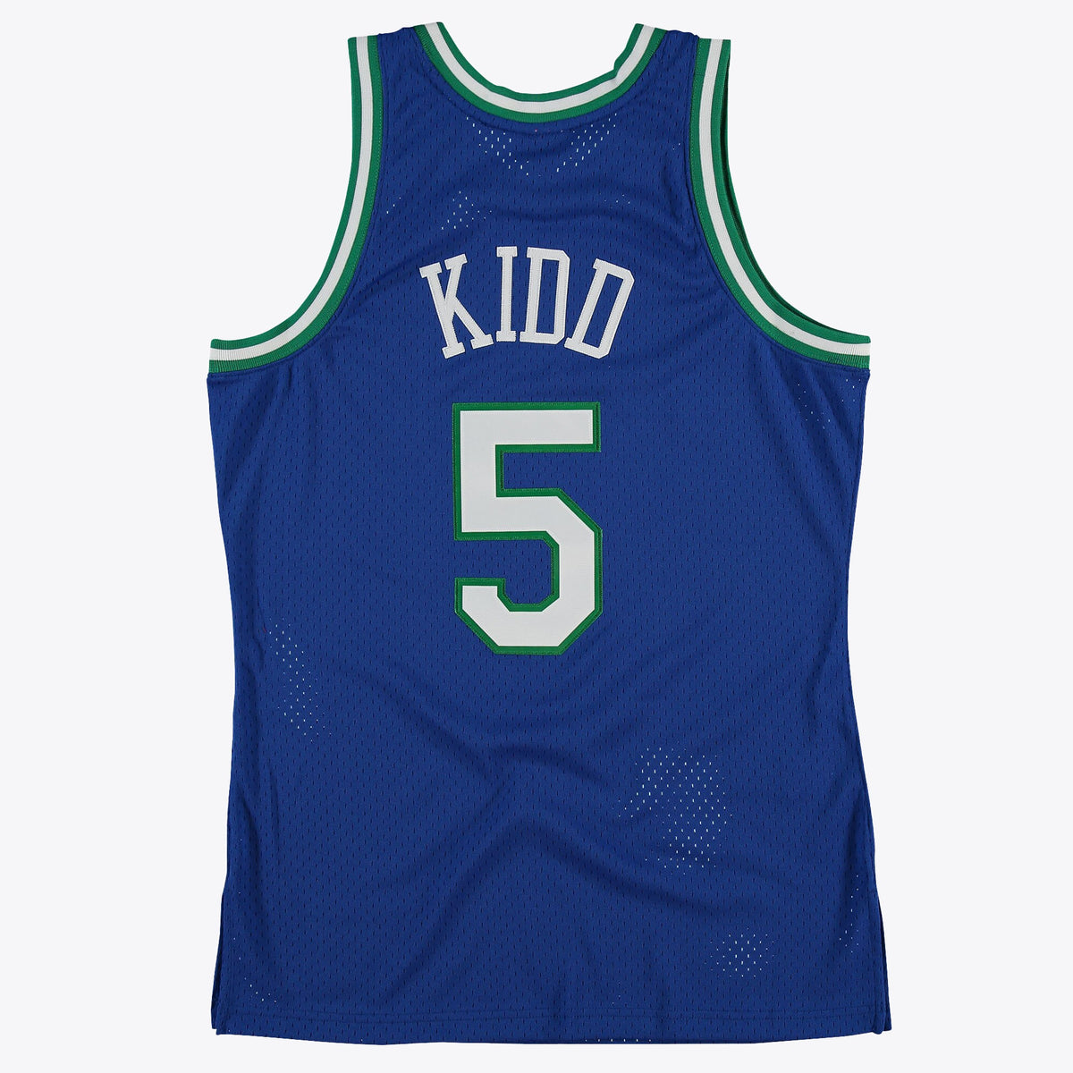 Jason Kidd Dallas Mavericks 1997 Hardwood Classics Swingman Road Basketball Jersey - Royal - Mens