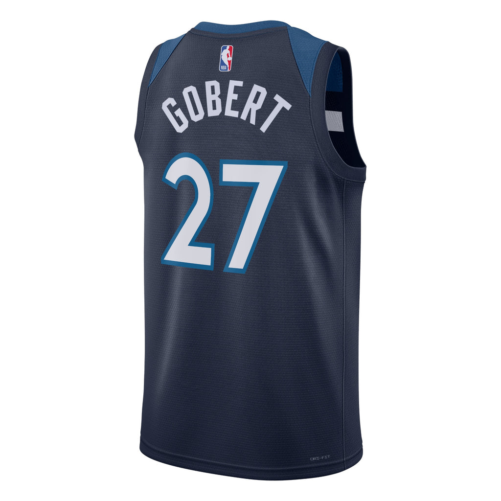 Rudy Gobert Minnesota Timberwolves Icon Edition Swingman Basketball Jersey - Navy - Unisex