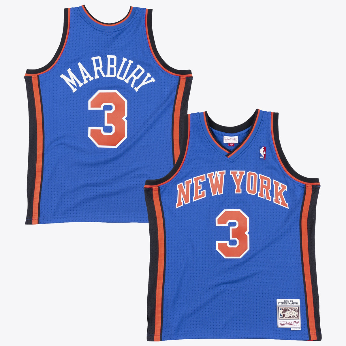 Stephon Marbury New York Knicks 2006 Authentic Swingman Basketball Jersey - Royal Blue