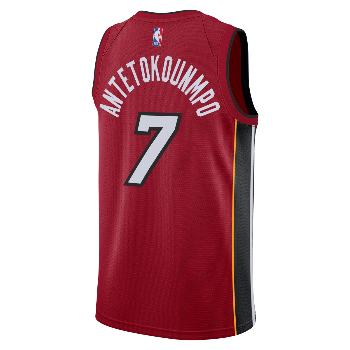 Giannis Antetokounmpo Miami Heat Statement Edition Swingman Basketball Jersey - Red - Unisex