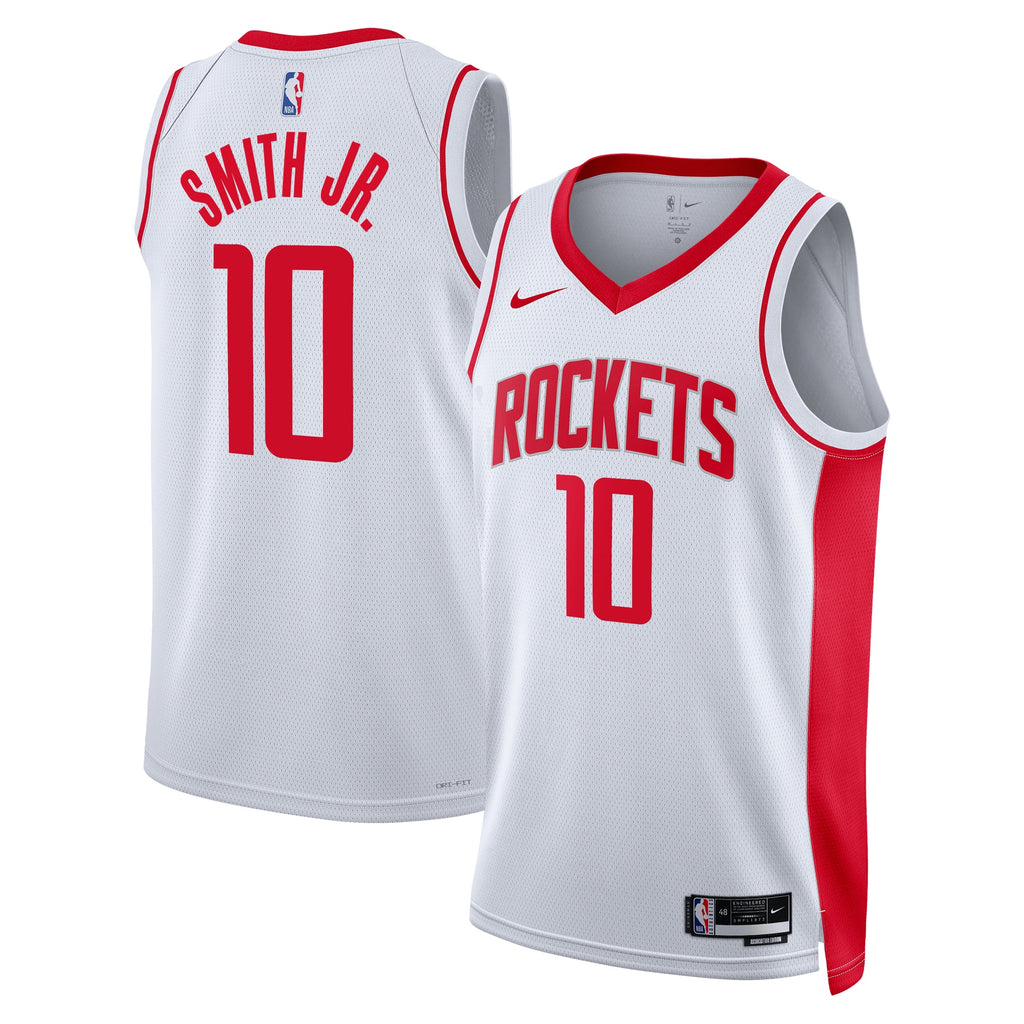 Jabari Smith Jr. Houston Rockets Association Edition Swingman Basketball Jersey - White - Unisex
