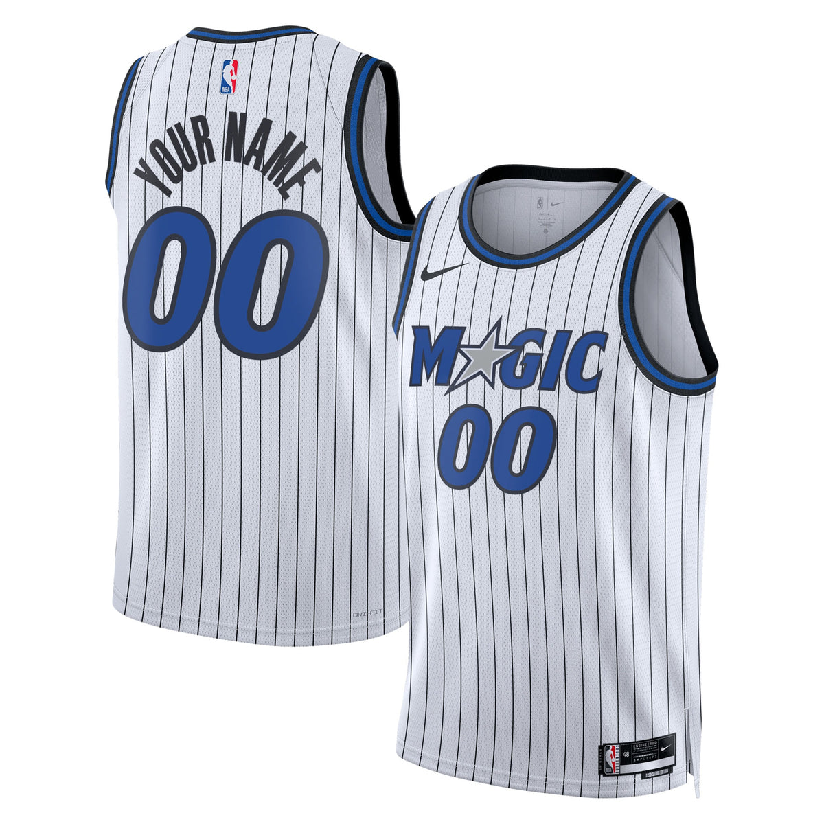 Orlando Magic Replica Swingman Association Basketball Jersey - Unisex
