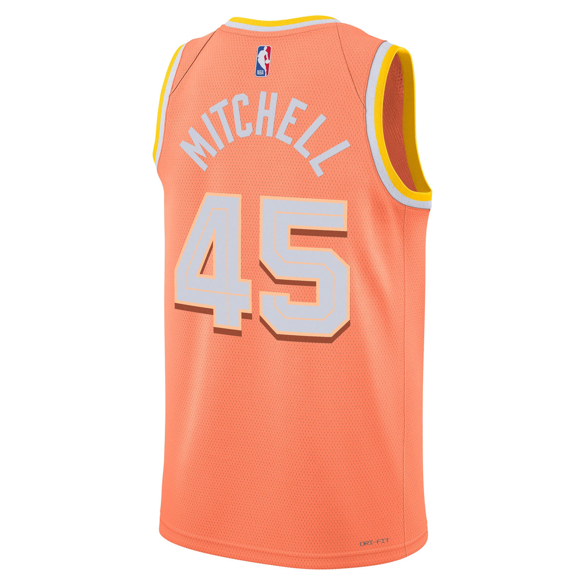 Donovan Mitchell Cleveland Cavaliers 2025/26 City Edition Swingman Basketball Jersey - Orange - Unisex