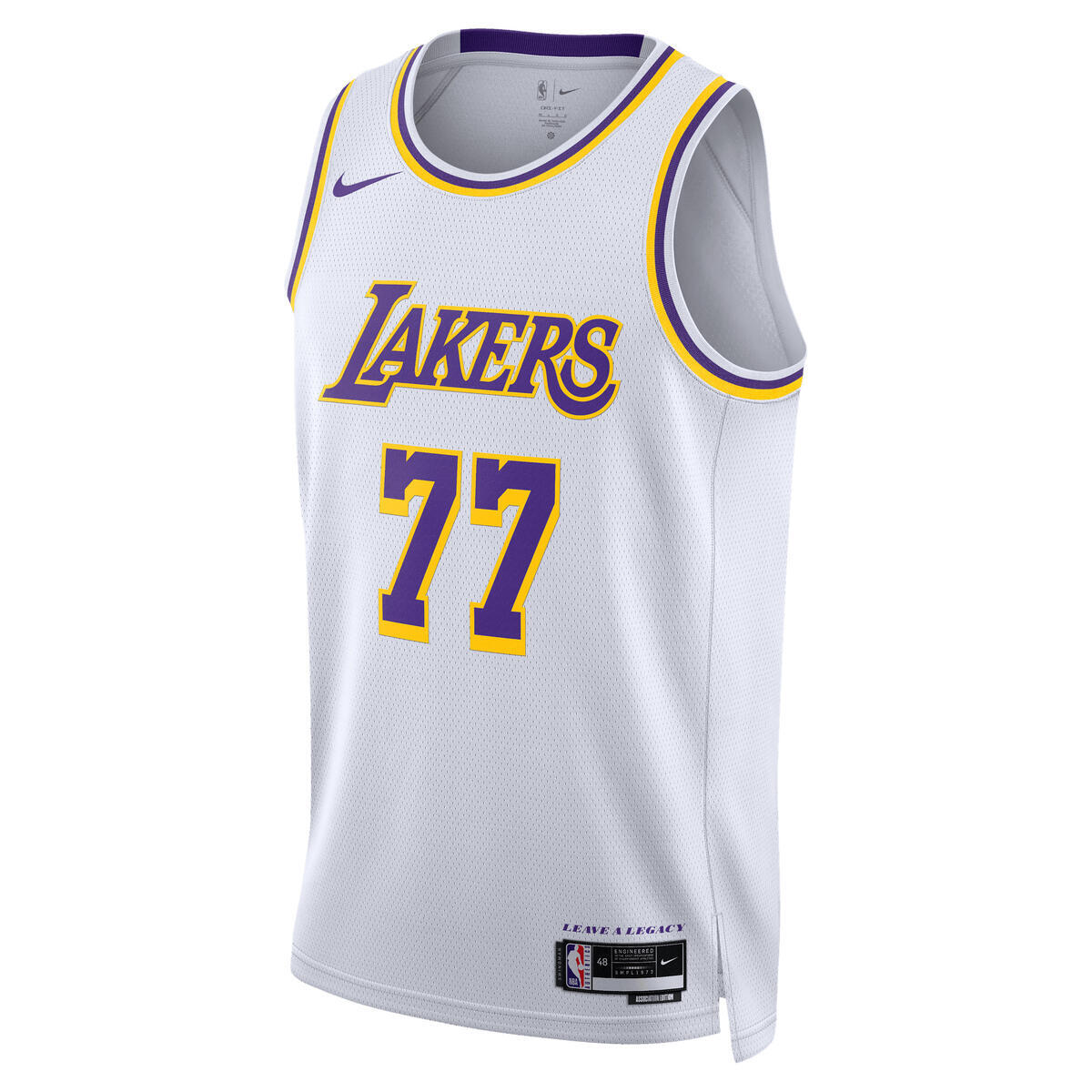 Luka Dončić Los Angeles Lakers Swingman Association Basketball Jersey - Unisex