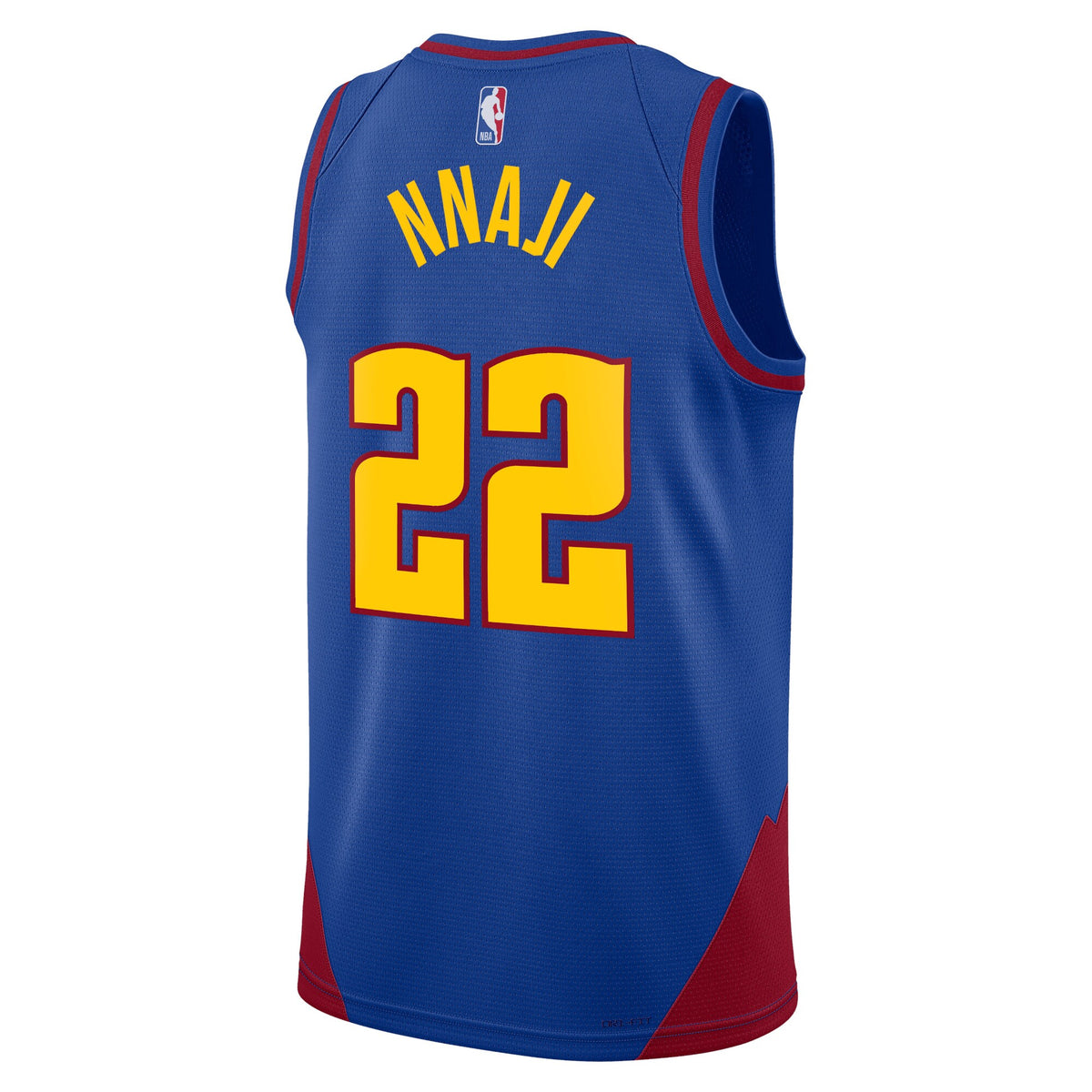 Zeke Nnaji Denver Nuggets Statement Edition Swingman Basketball Jersey - Blue - Unisex