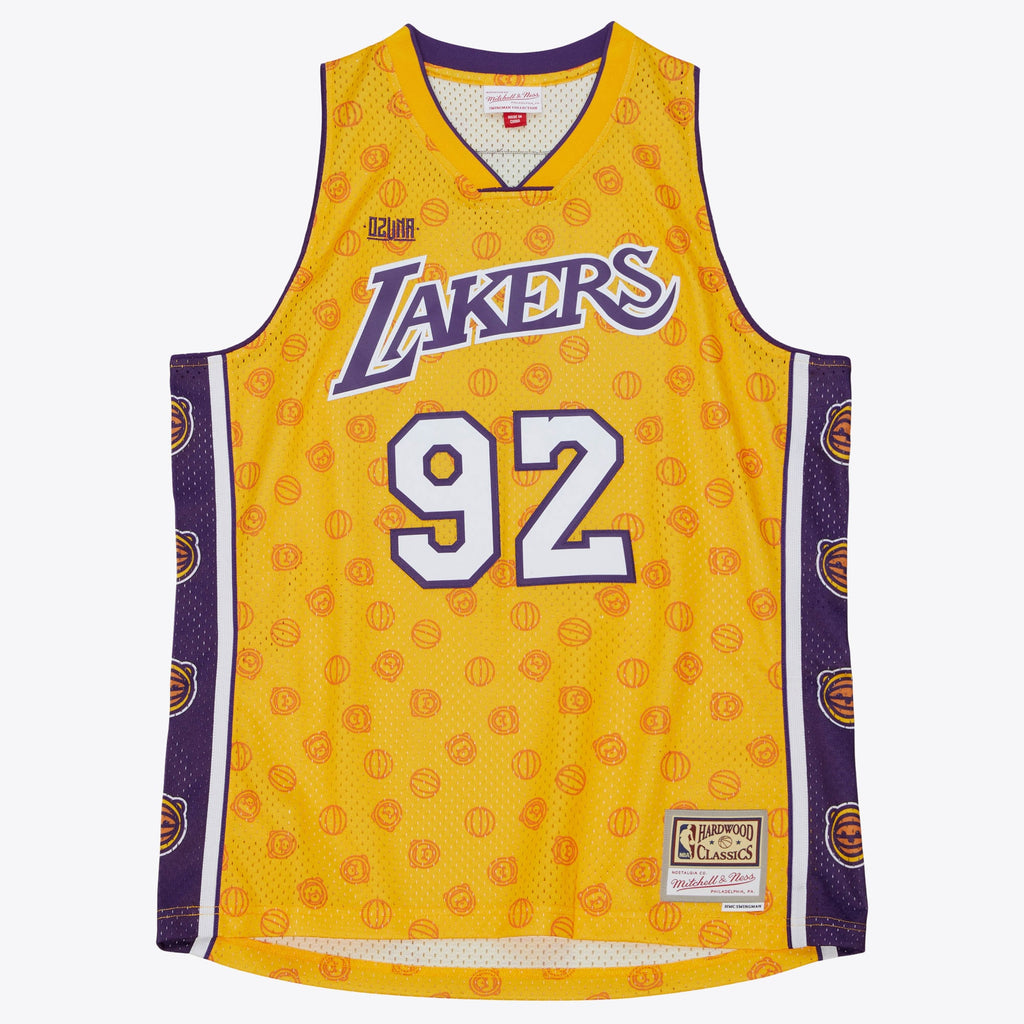 x Ozuna Los Angeles Lakers Swingman Basketball Jersey