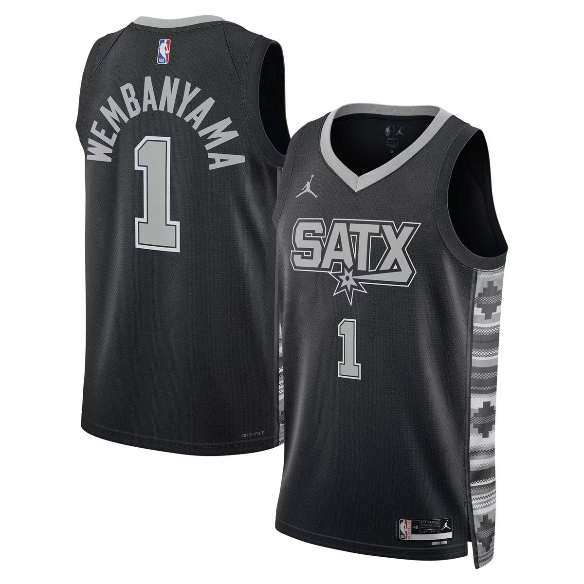 Victor Wembanyama San Antonio Spurs Statement Edition Swingman Basketball Jersey - Unisex