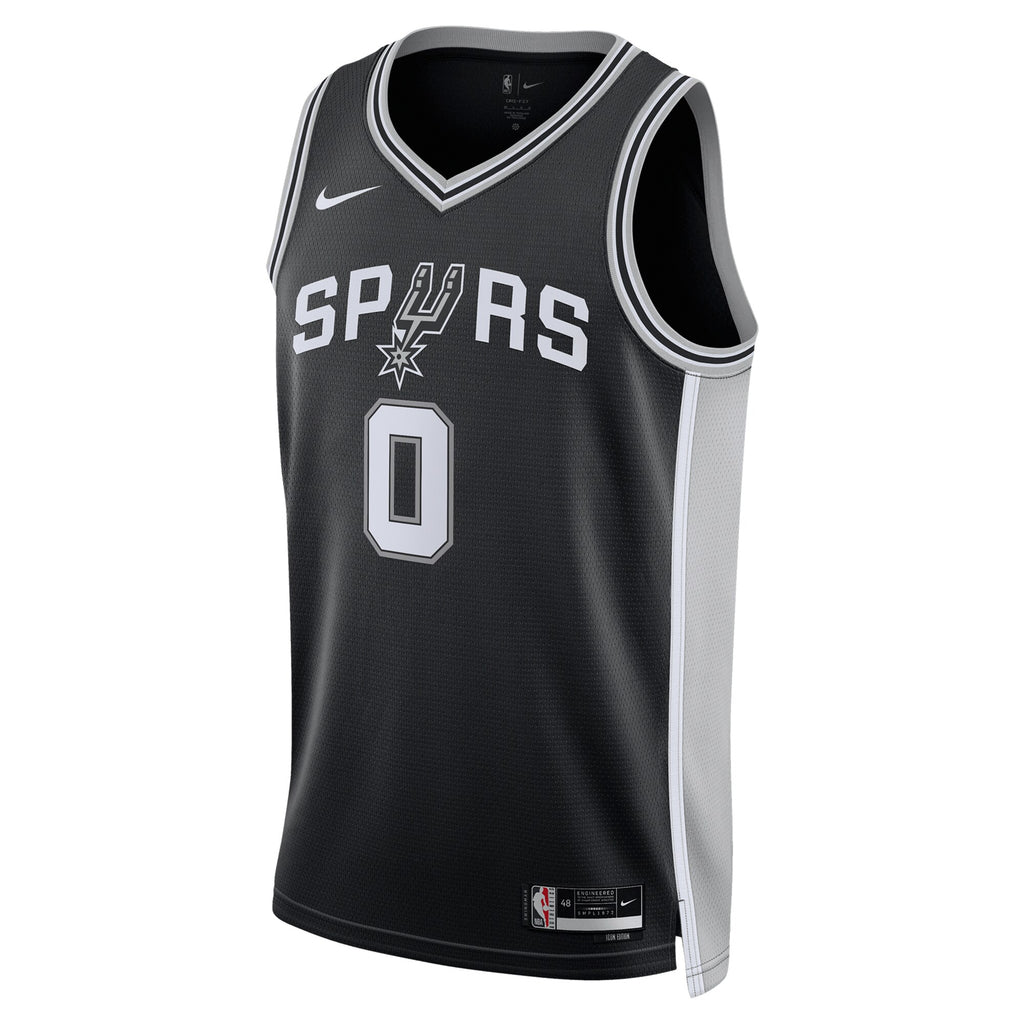 Keldon Johnson San Antonio Spurs Icon Basketball Jersey - Unisex
