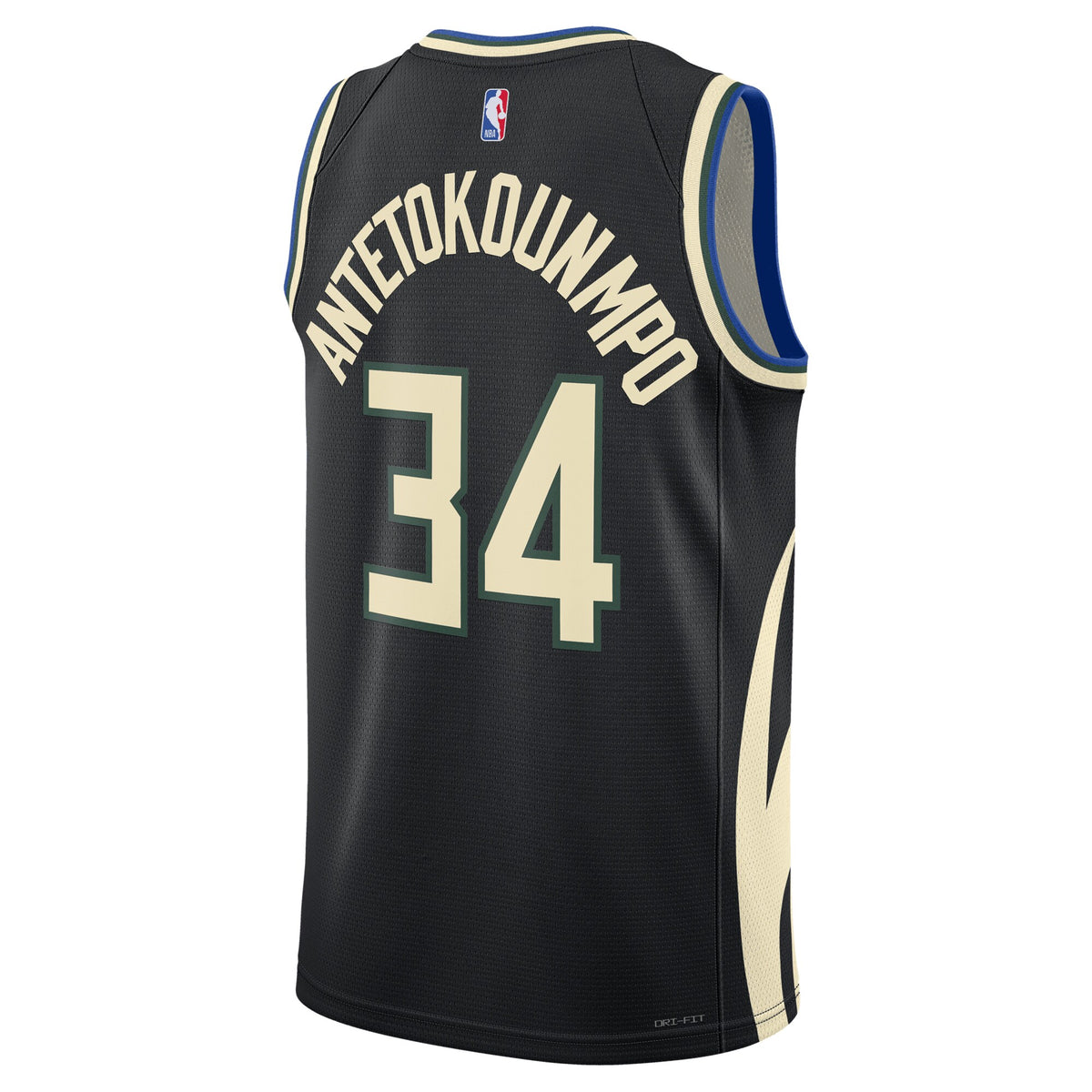 Giannis Antetokounmpo Milwaukee Bucks Swingman Statement Basketball Jersey