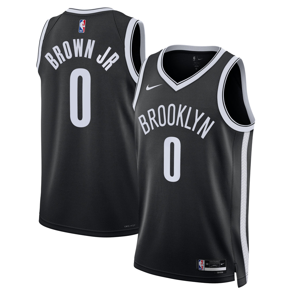 Mikel Brown Jr. Brooklyn Nets Swingman Icon Basketball Jersey - Black - Unisex