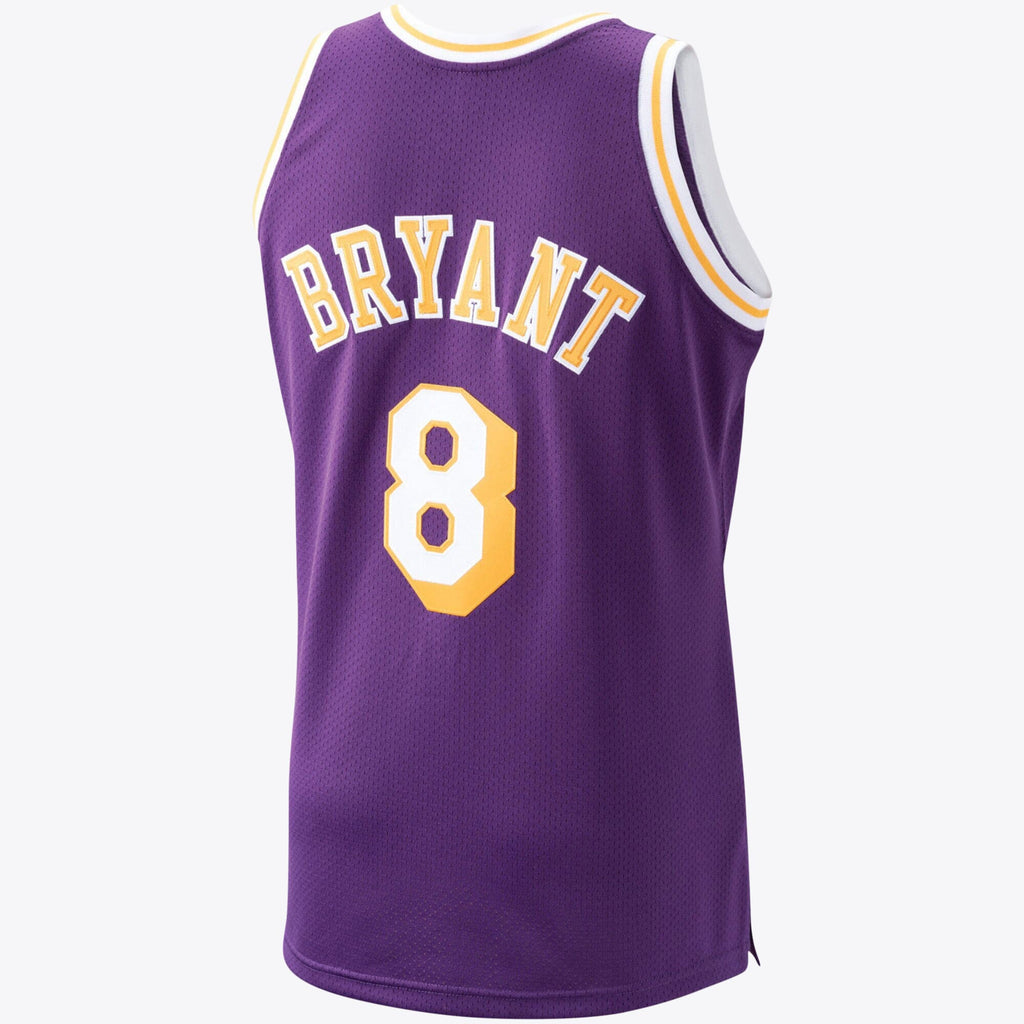 Kobe Bryant Hardwood Classic Los Angeles Lakers 1996 - 97 Authentic Basketball Jersey - Purple - Mens