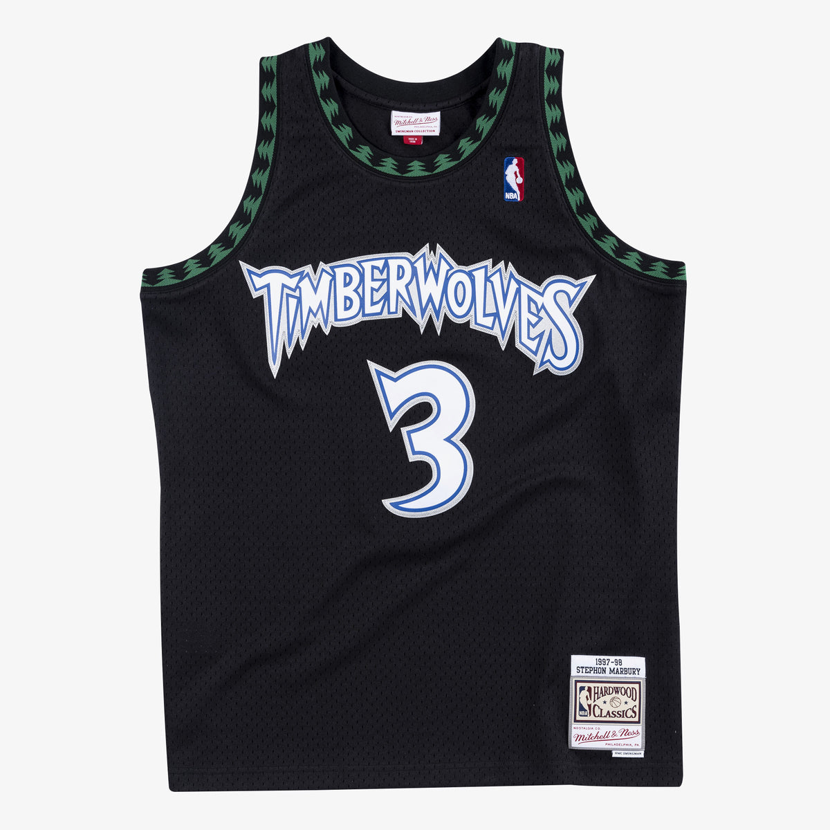Stephon Marbury Minnesota Timberwolves 1997 - 98 Swingman Alternate Basketball Jersey