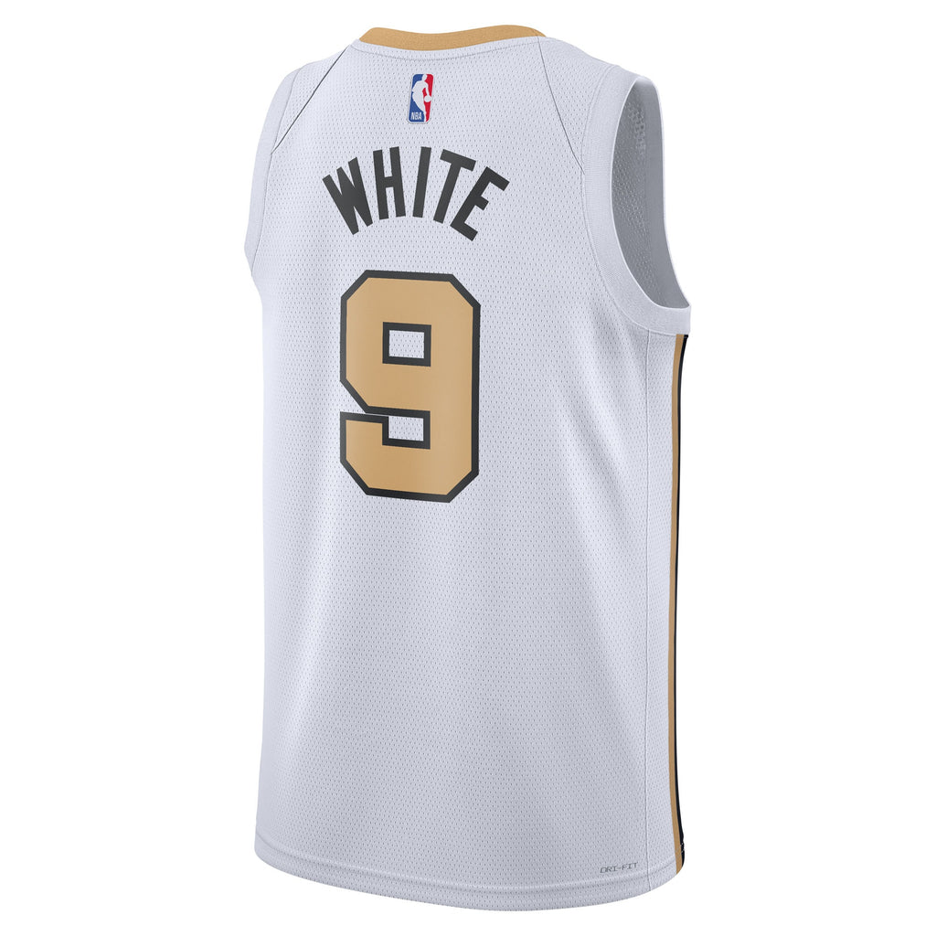 Derrick White Boston Celtics 2025/26 City Edition Swingman Basketball Jersey - White - Unisex
