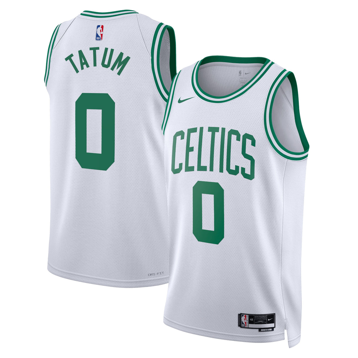 Jayson Tatum Boston Celtics Association Edition Swingman Basketball Jersey - White - Unisex