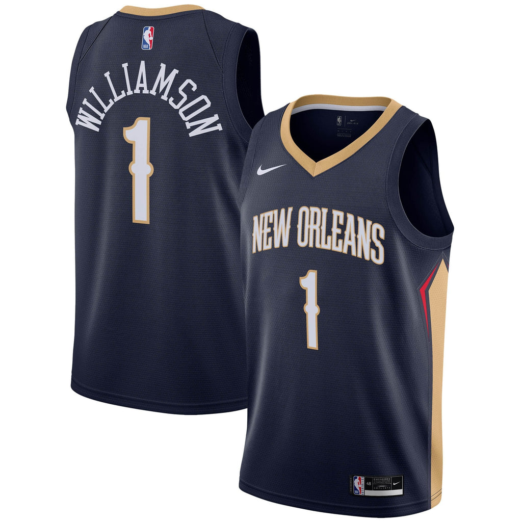 Zion Williamson New Orleans Pelicans Swingman Icon Basketball Jersey - Mens