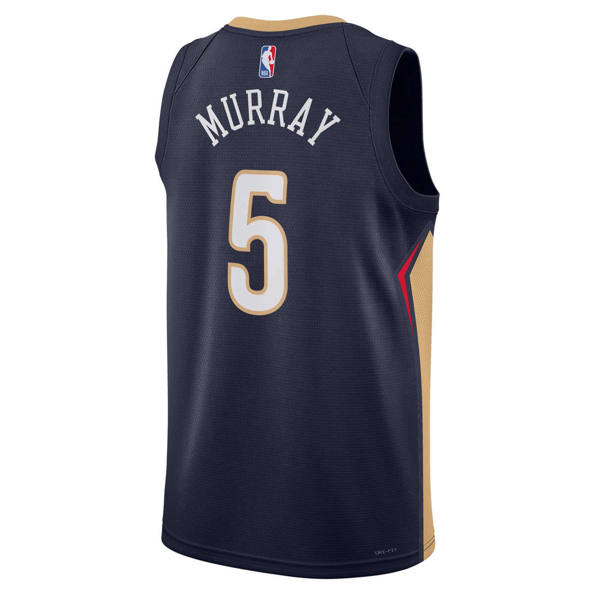 Dejounte Murray New Orleans Pelicans Icon Edition Swingman Basketball Jersey - Navy - Unisex