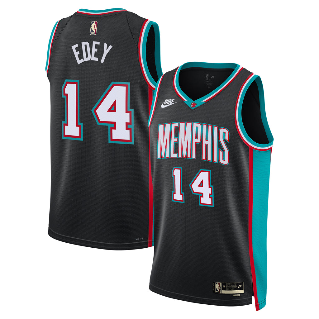 Zach Edey Memphis Grizzlies Classic Edition Basketball Jersey - Black - Unisex