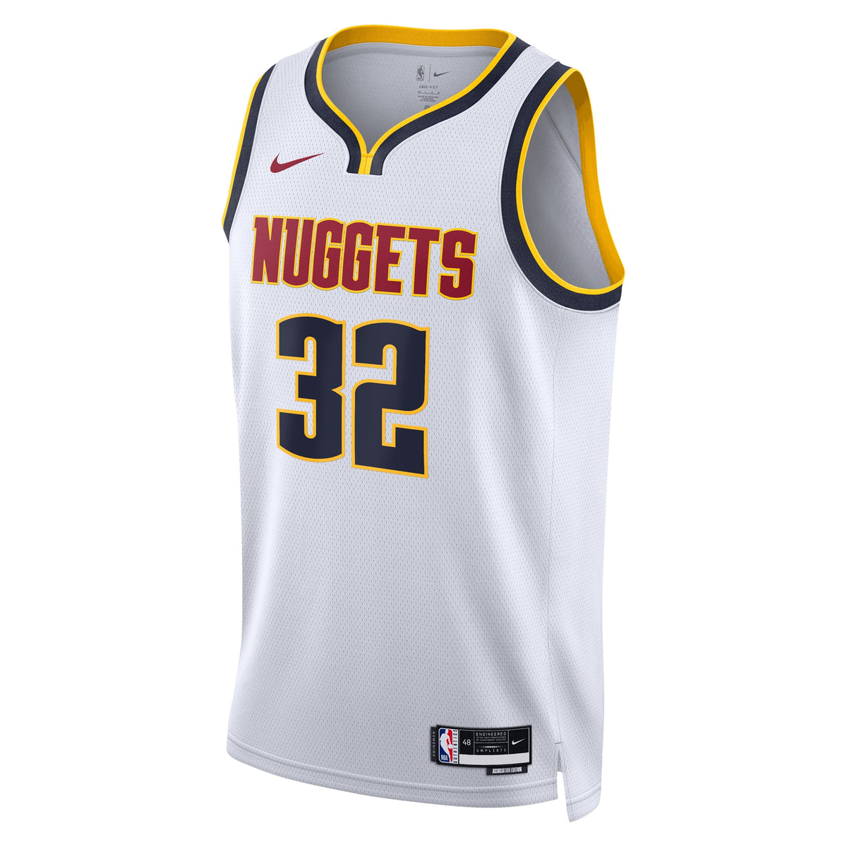 Aaron Gordon Denver Nuggets Association Edition Swingman Basketball Jersey - White - Unisex