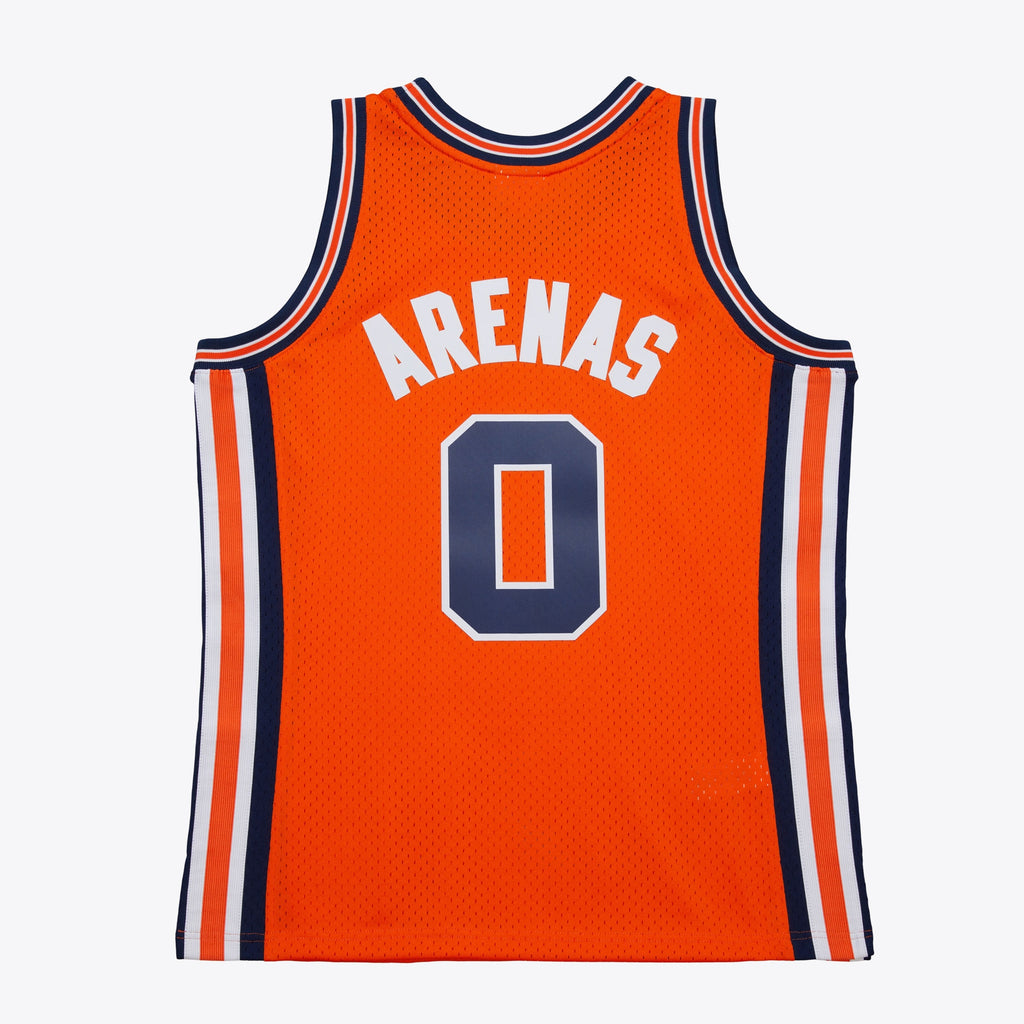 Gilbert Arenas Washington Bullets 2004 Authentic Alternate Basketball Jersey - Orange