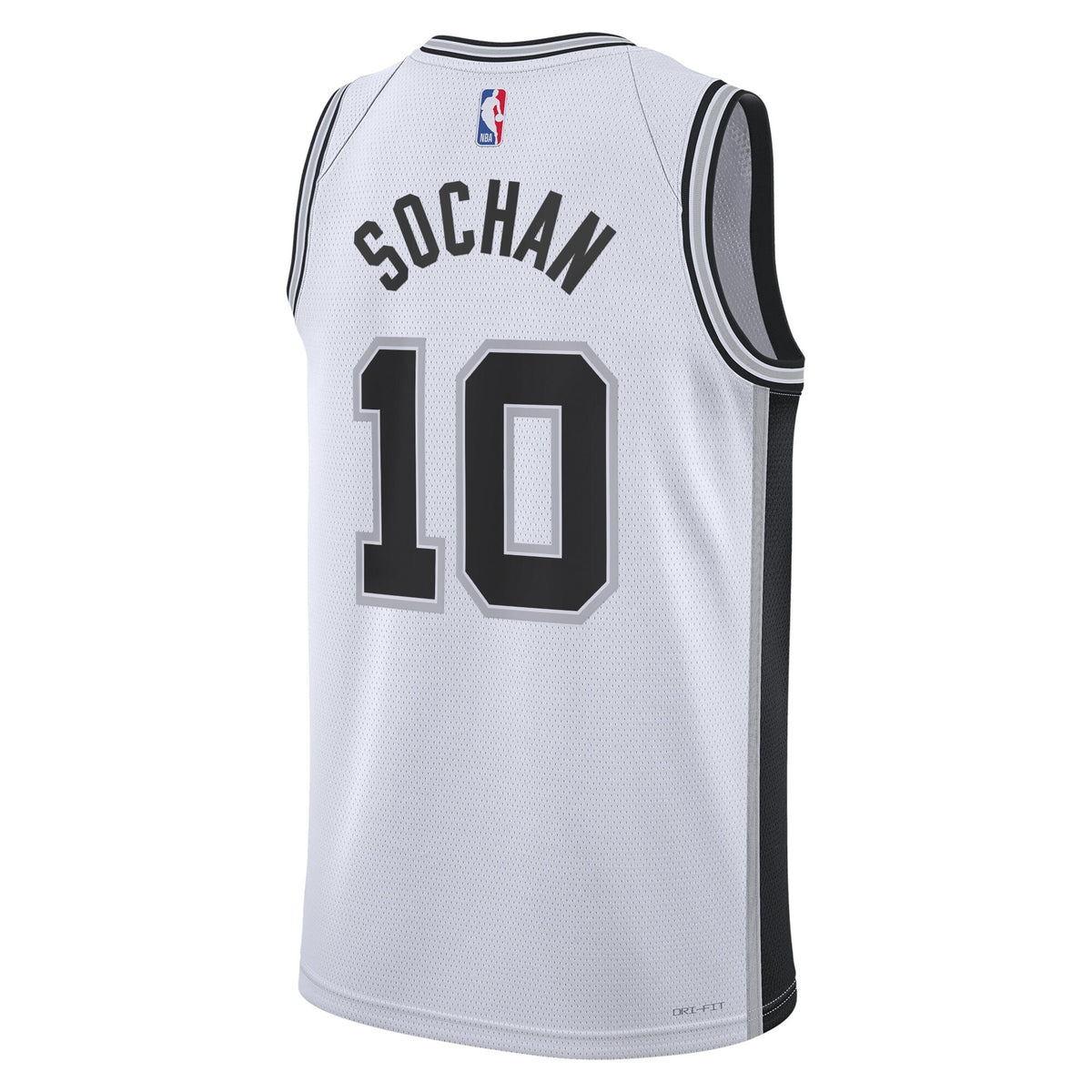Jeremy Sochan San Antonio Spurs Association Edition Swingman Basketball Jersey - White - Unisex