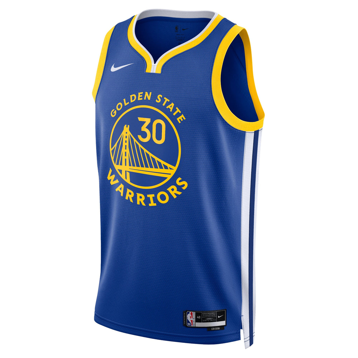 Stephen Curry Golden State Warriors Swingman Icon Basketball Jersey - Mens