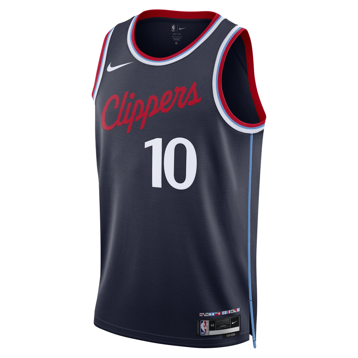 Darius Garland Los Angeles Clippers Icon Edition Swingman Basketball Jersey - Navy - Unisex