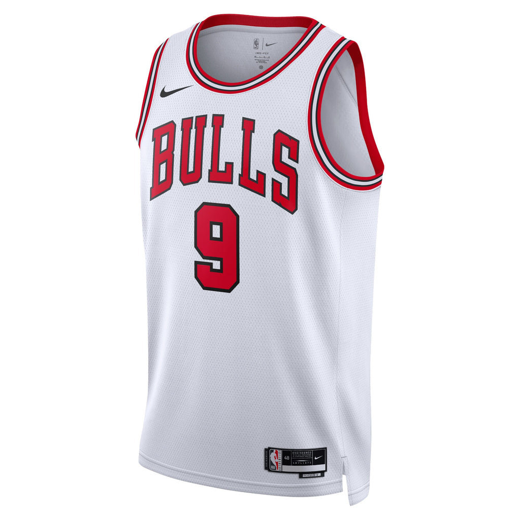 Nikola Vučević Chicago Bulls Association Edition Swingman Basketball Jersey - White - Unisex