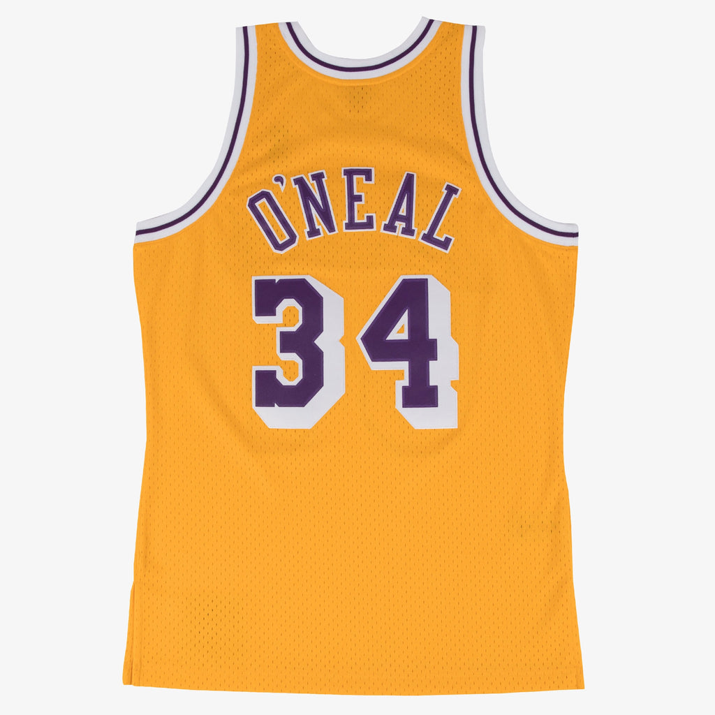 Shaquille O'Neal Los Angeles Lakers 1996 Swingman Basketball Jersey