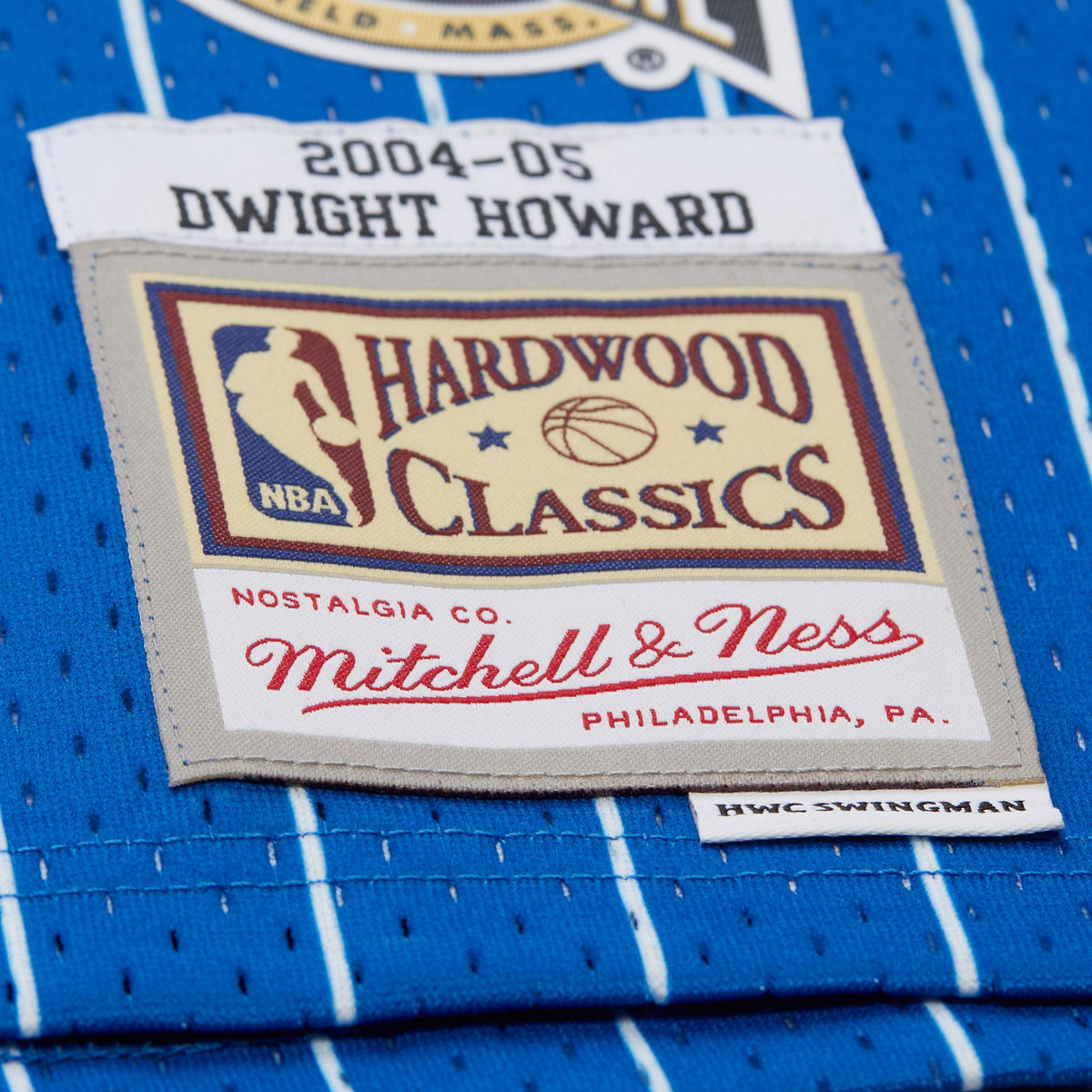 Dwight Howard Orlando Magic 2004/05 Hall of Fame Hardwood Classics Swingman Basketball Jersey - Mens