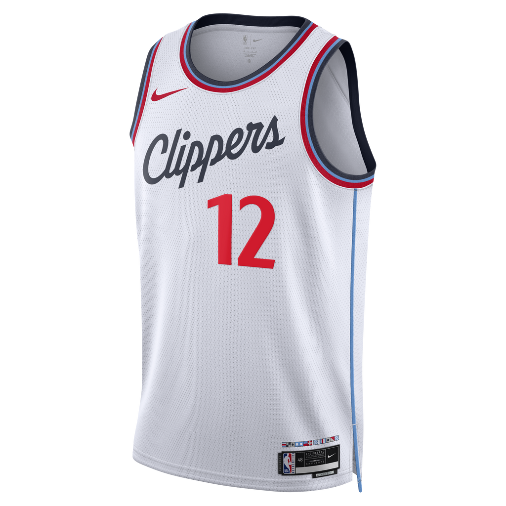 Nick Martinelli Los Angeles Clippers Association Edition Replica Swingman Basketball Jersey - White - Unisex