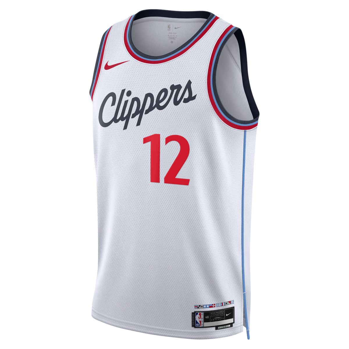 Nick Martinelli Los Angeles Clippers Association Edition Replica Swingman Basketball Jersey - White - Unisex