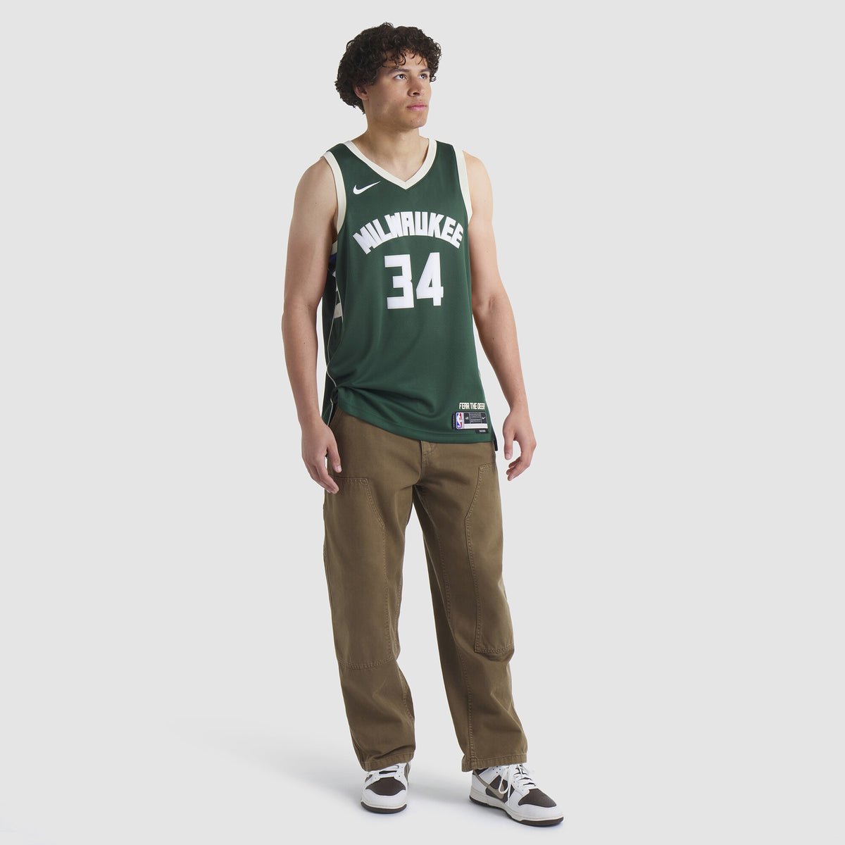 Giannis Antetokounmpo Milwaukee Bucks Swingman Icon Basketball Jersey