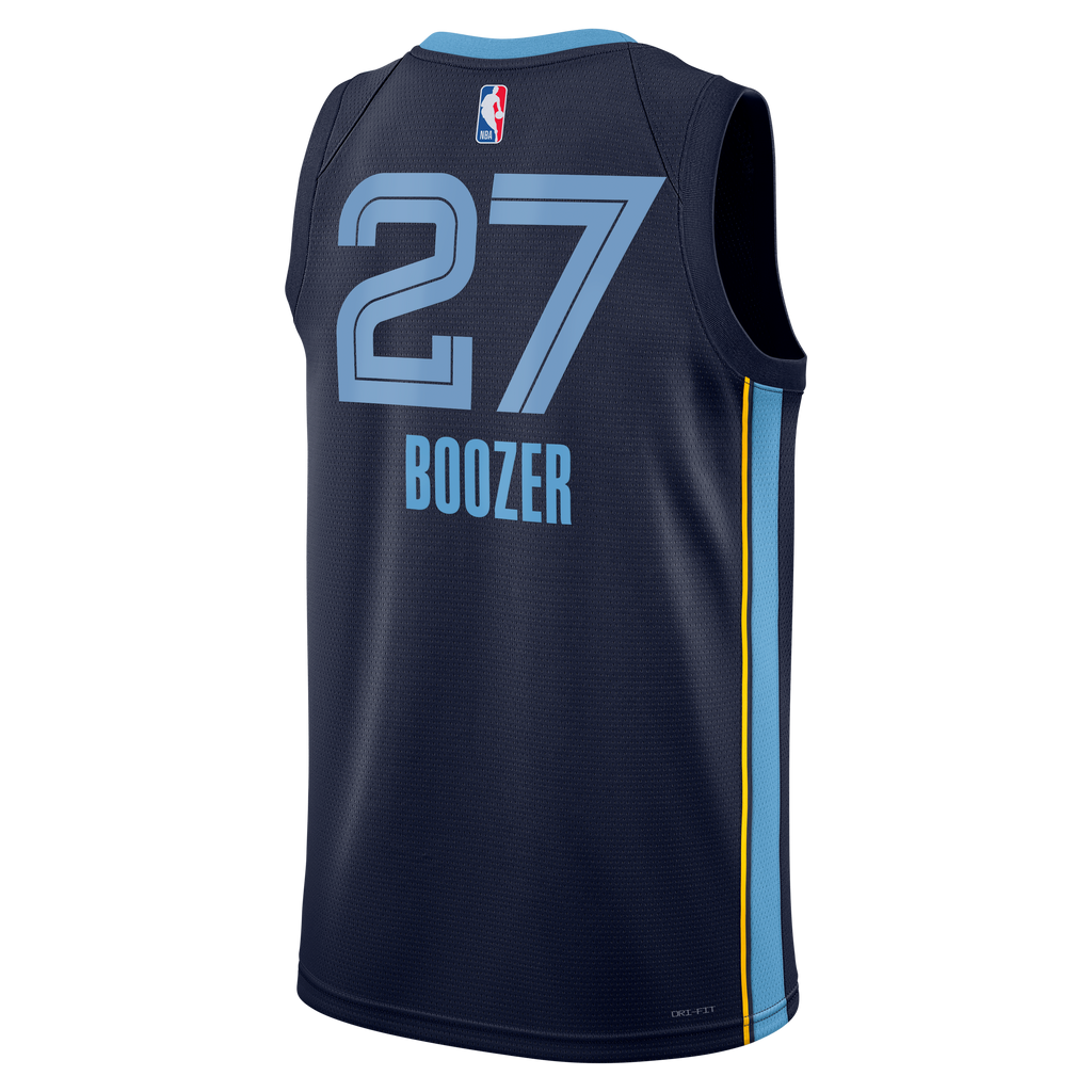 Cameron Boozer Memphis Grizzlies Swingman Icon Basketball Jersey - Black - Unisex