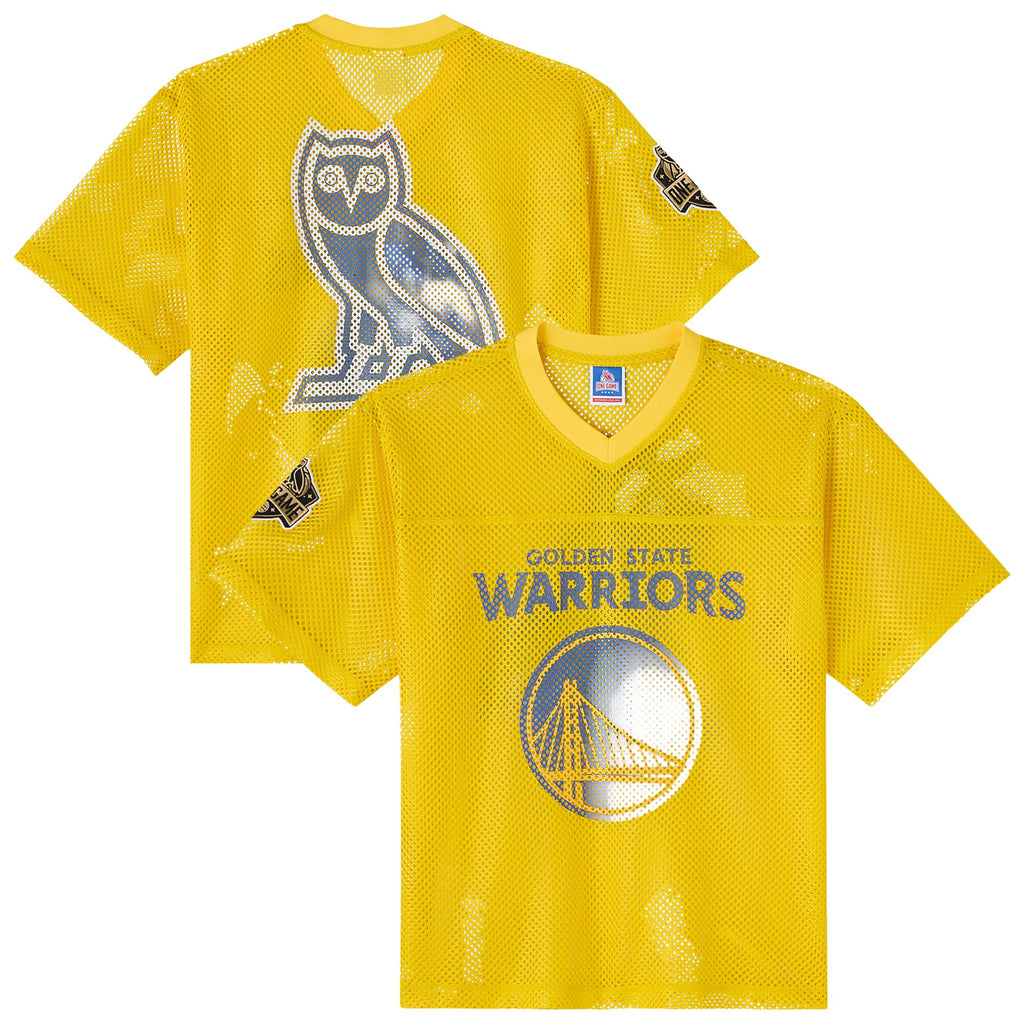 Golden State Warriors OVO Mesh Football Basketball Jersey - Mens