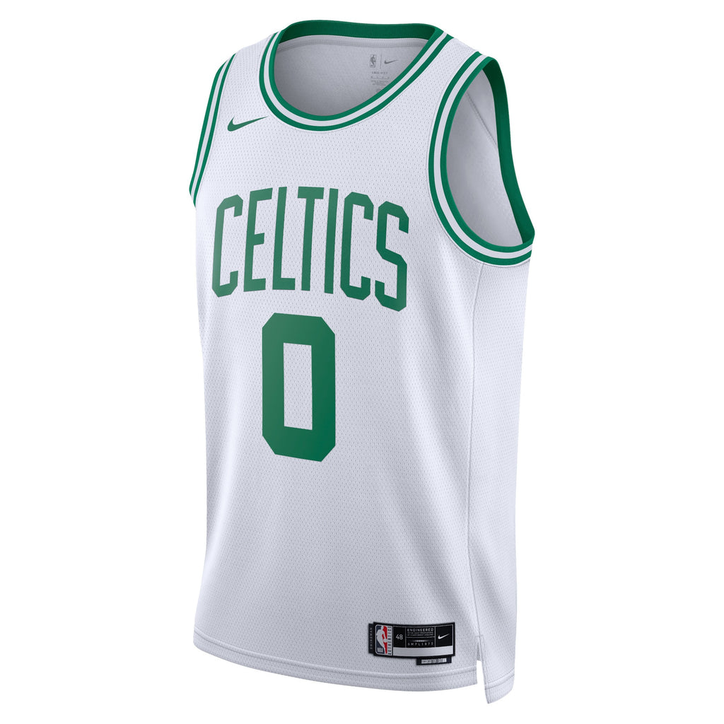 Jayson Tatum Boston Celtics Association Edition Swingman Basketball Jersey - White - Unisex