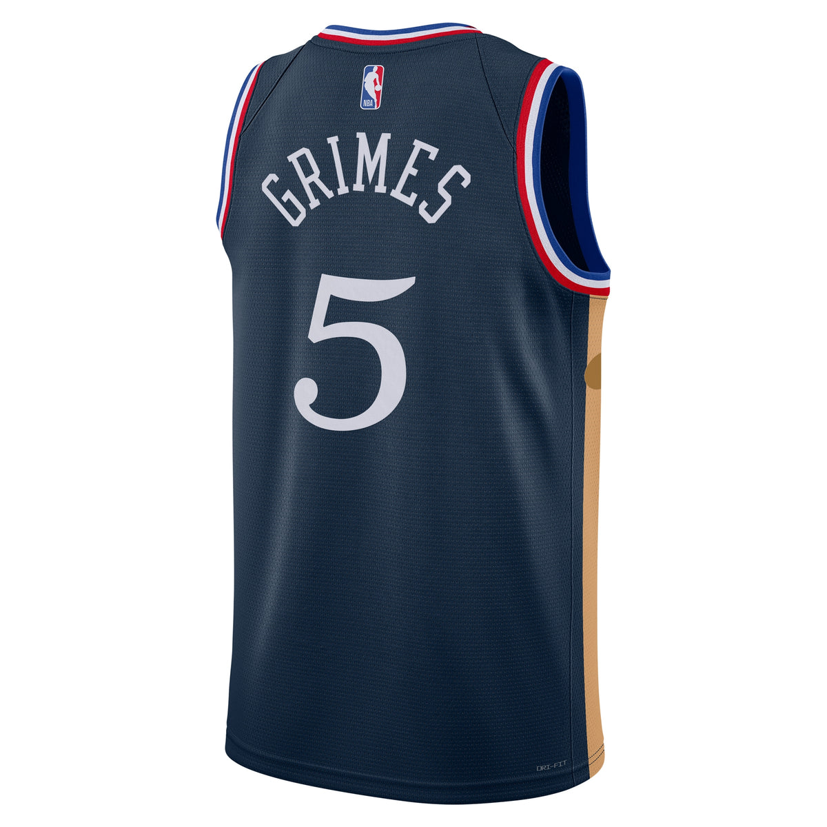 Quentin Grimes Philadelphia 76ers 2025/26 City Edition Swingman Basketball Jersey - Navy - Unisex