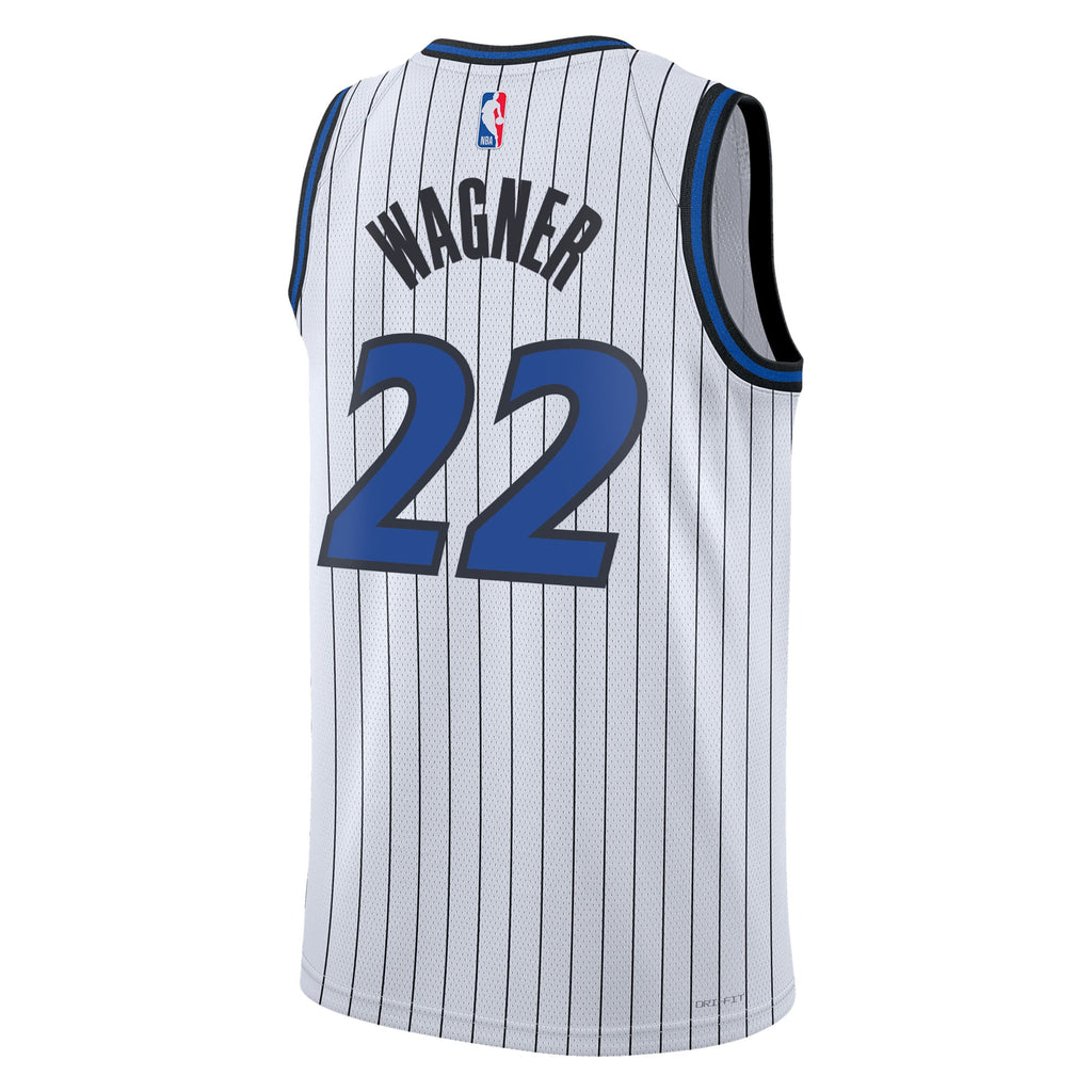 Franz Wagner Orlando Magic Association Edition Replica Swingman Basketball Jersey - White - Unisex