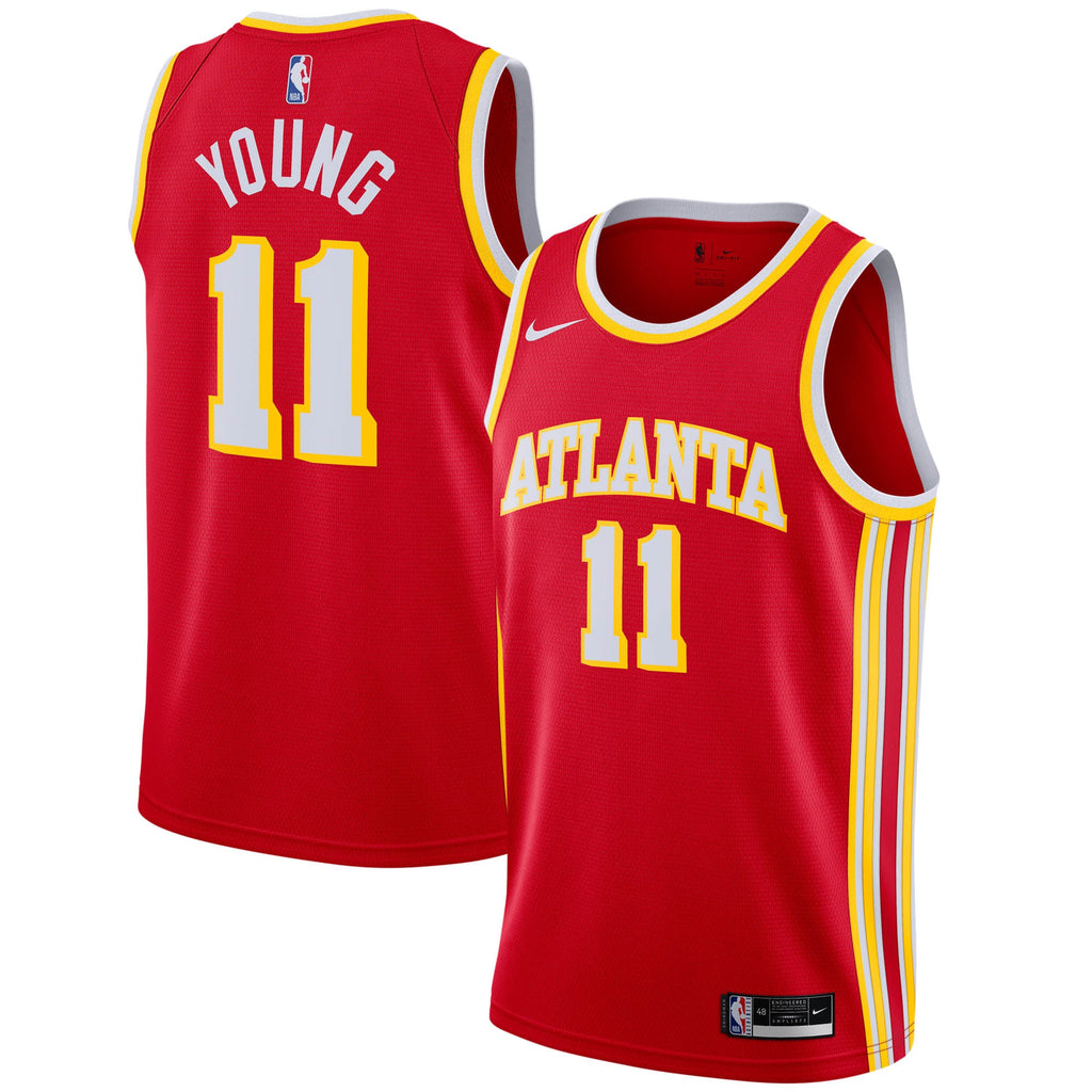 Trae Young Atlanta Hawks Swingman Icon Basketball Jersey - Mens