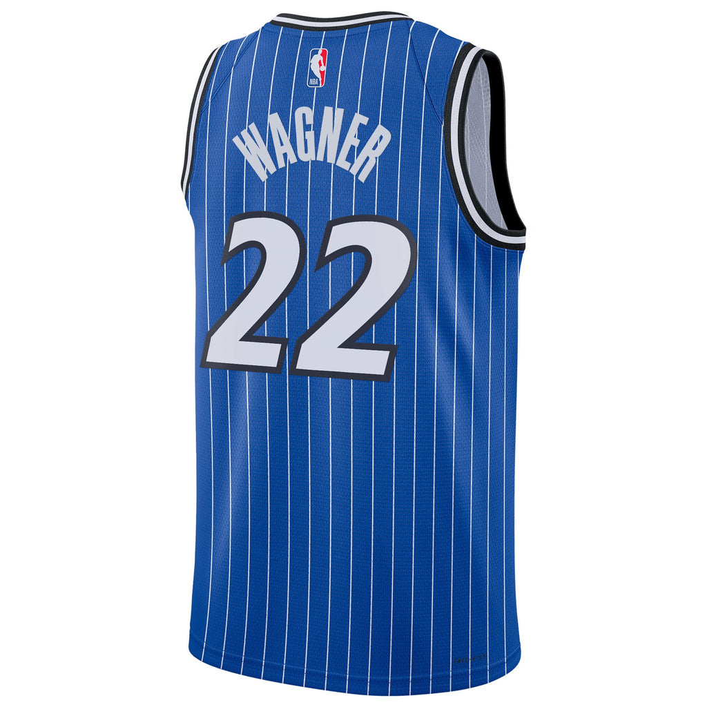 Franz Wagner Orlando Magic Icon Edition Replica Swingman Basketball Jersey - Blue - Unisex