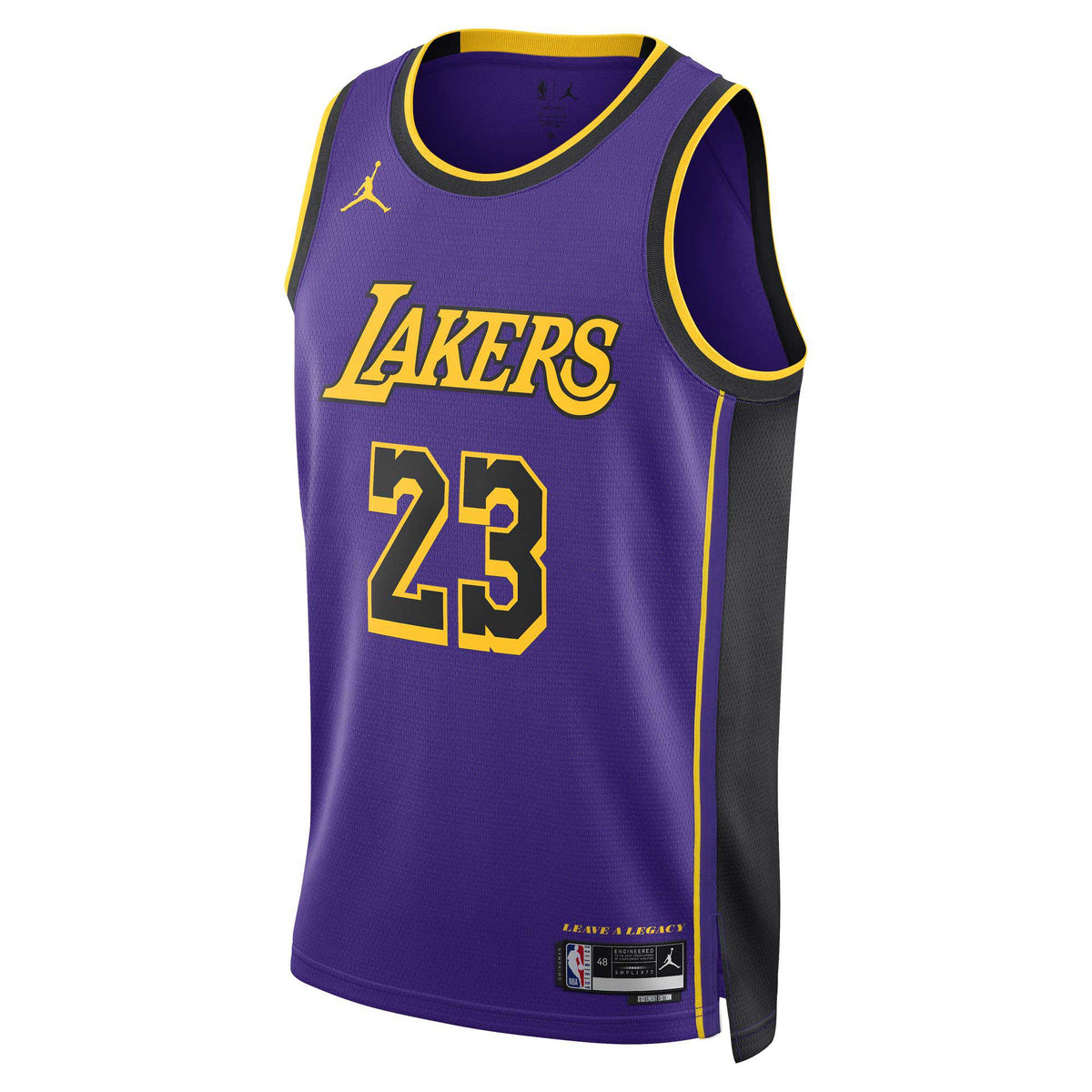 LeBron James Los Angeles Lakers Statement Edition Swingman Basketball Jersey - Unisex