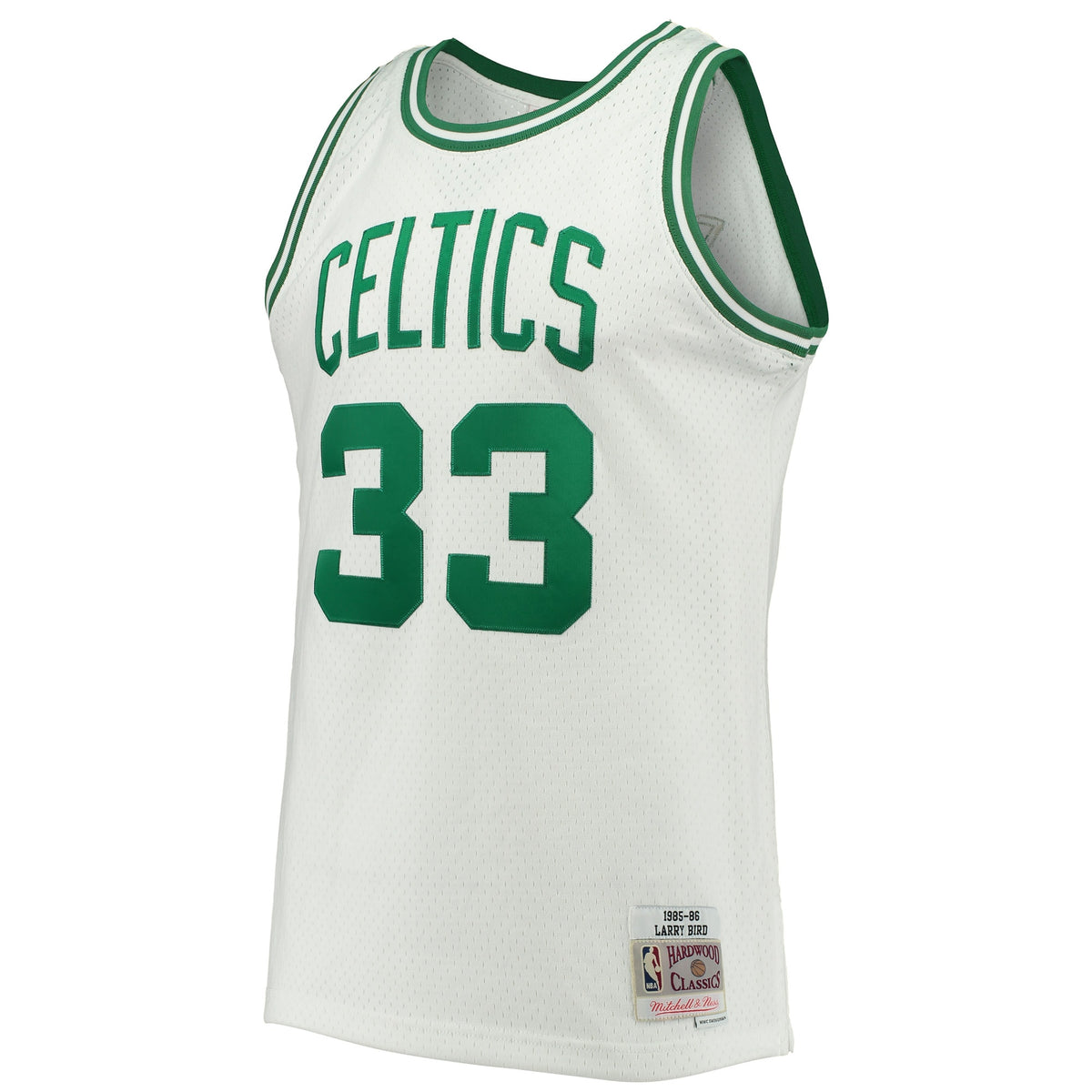 Larry Bird Boston Celtics 1985 - 86 Hardwood Classics Swingman Basketball Jersey - Mens