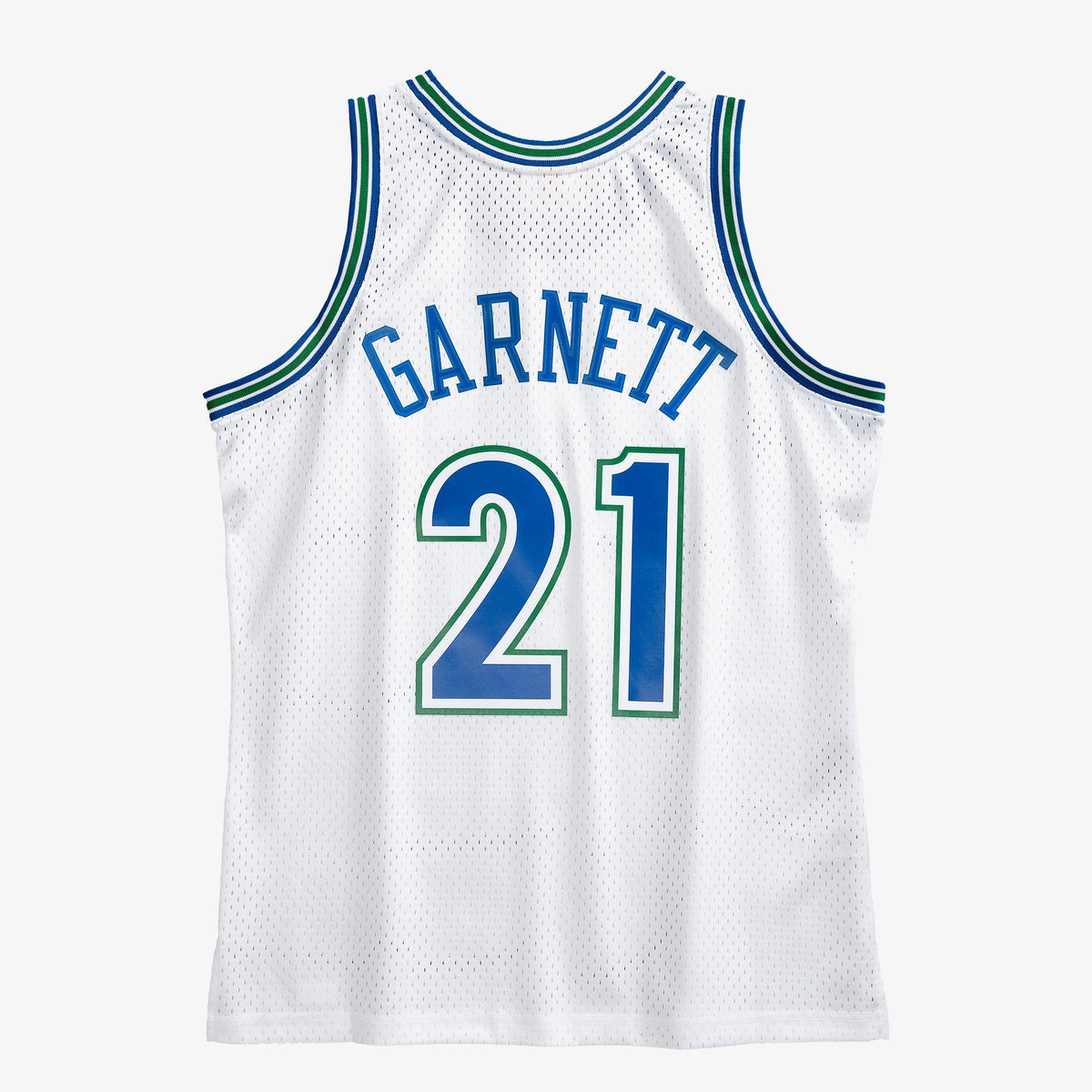Kevin Garnett Minnesota Timberwolves 1995 Authentic Swingman Basketball Jersey - White