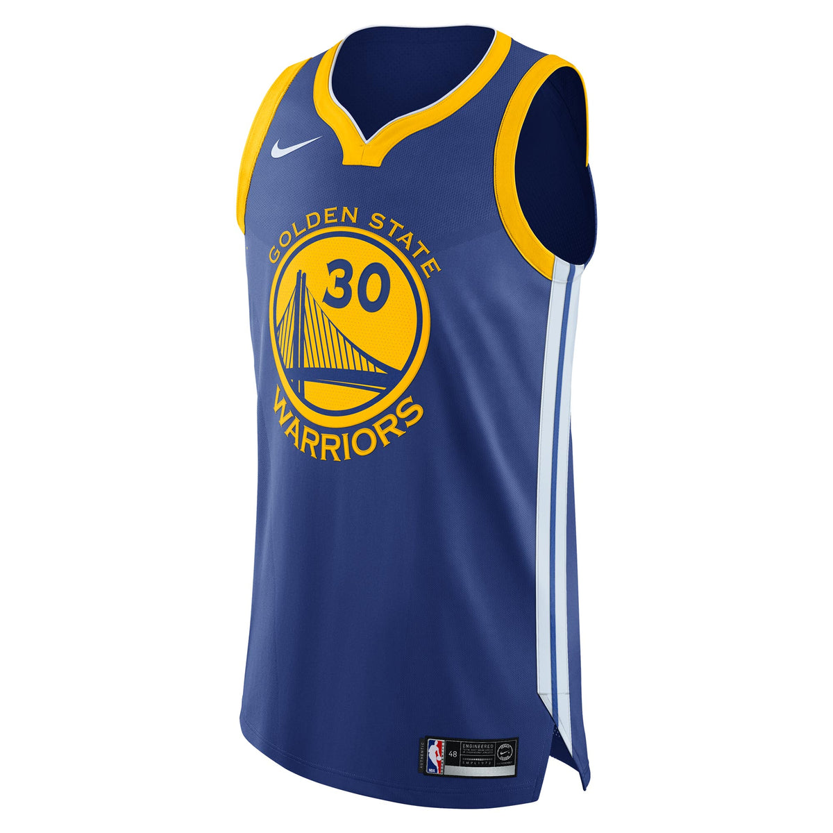 Stephen Curry Golden State Warriors Authentic Icon Basketball Jersey - Mens