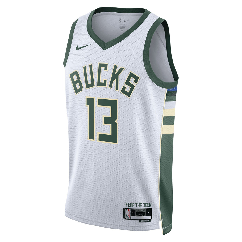 Ryan Rollins Milwaukee Bucks Association Edition Swingman Basketball Jersey - White - Unisex