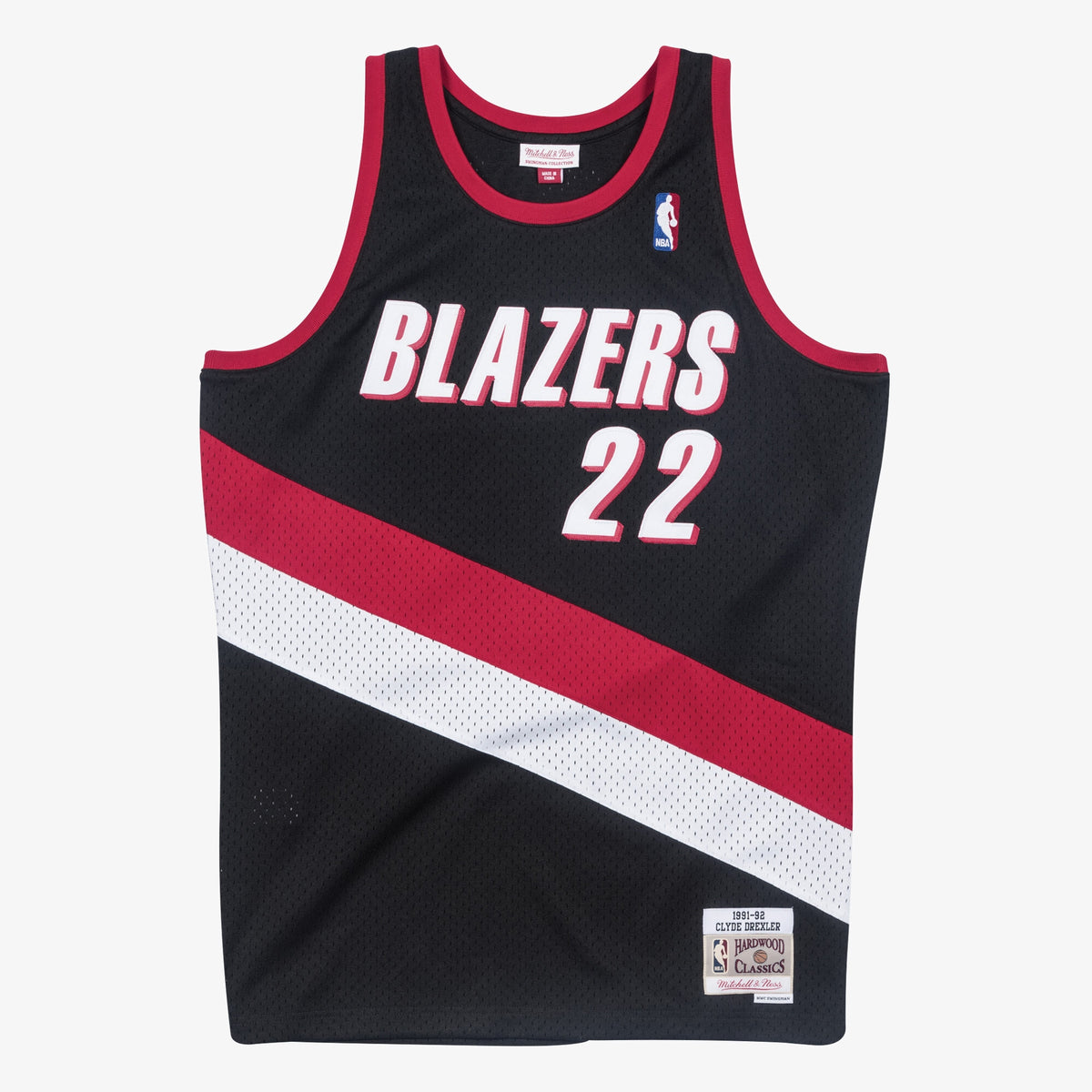 Clyde Drexler Portland Trail Blazers 1991 - 92 Swingman Basketball Jersey