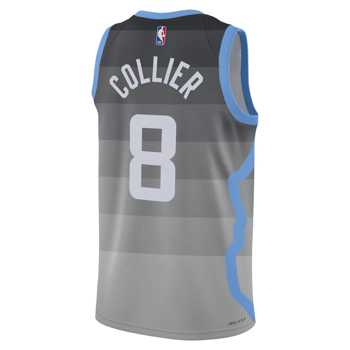 Isaiah Collier Utah Jazz 2025/26 City Edition Swingman Basketball Jersey - Gray - Unisex